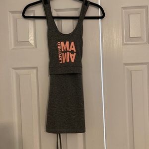 Nursing tank by Latched Mama size XS